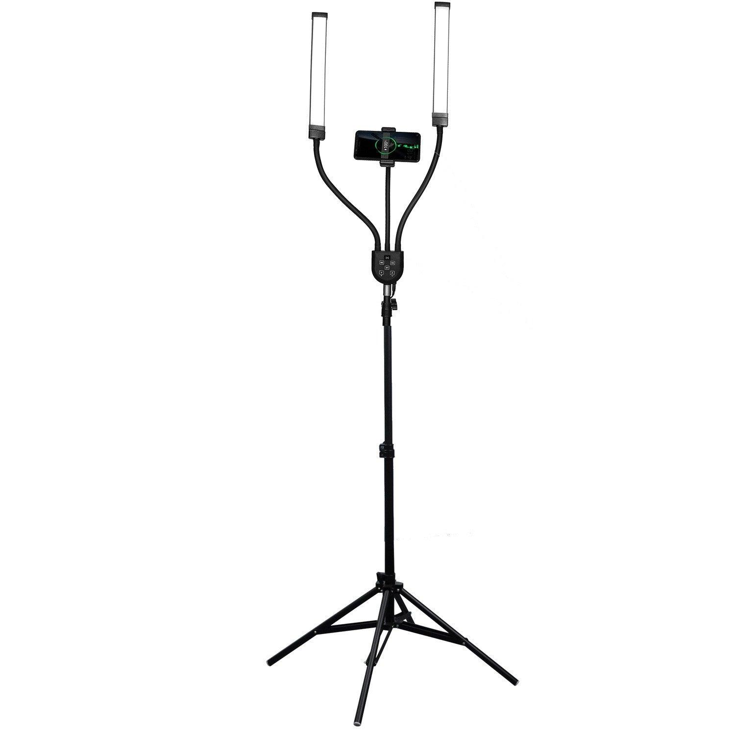 Lampa cosmetica LED cu 2 brate MARE PRO 40W cu telecomanda