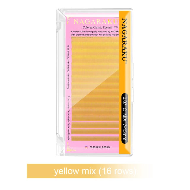 Mix extensii gene color Nagaraku, Galben