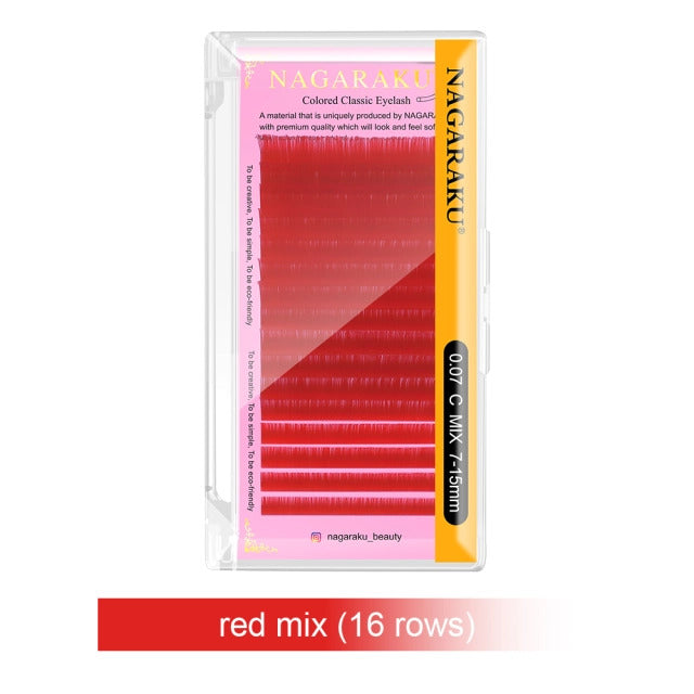 Mix extensii gene color Nagaraku, Rosu