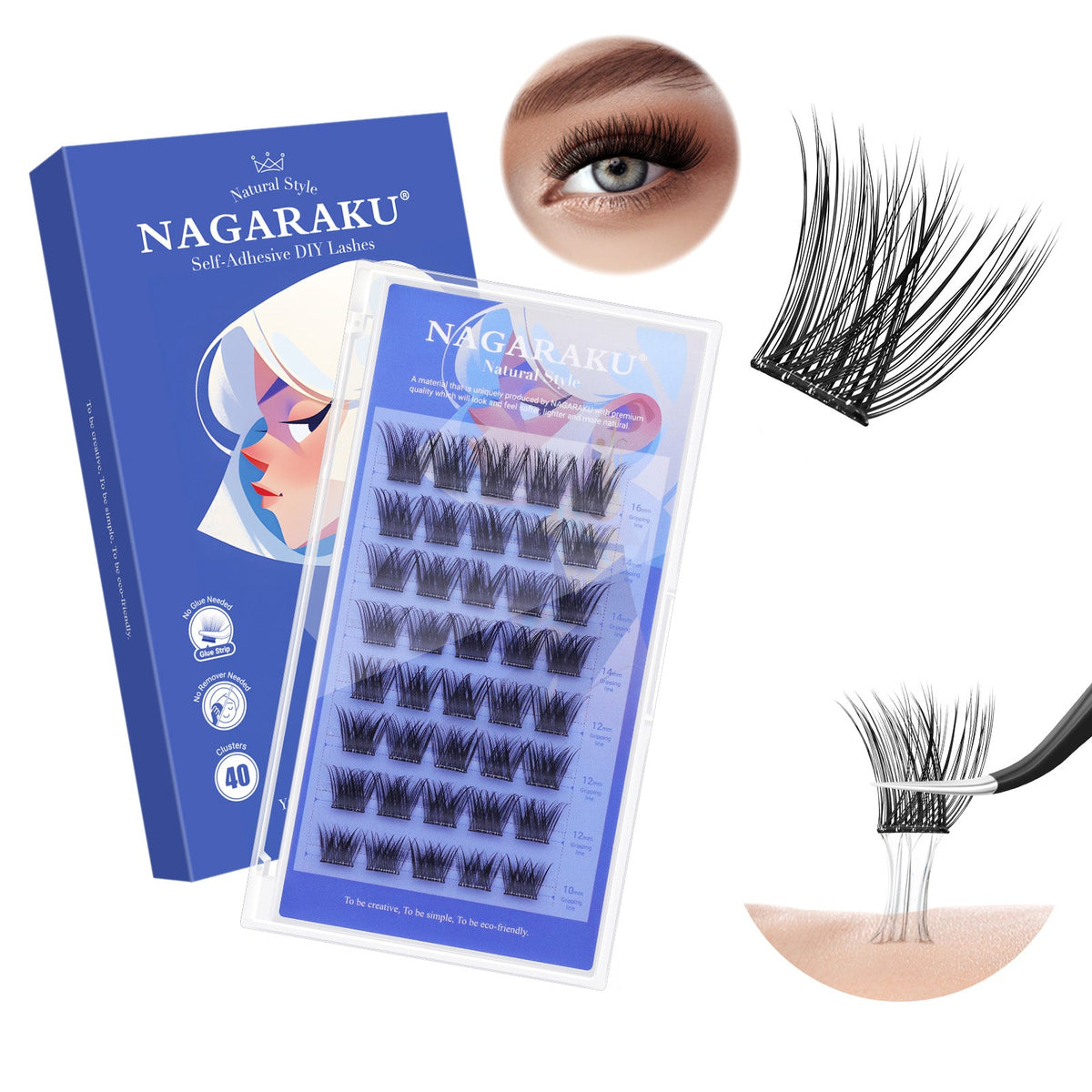 Gene NAGARAKU DIY Autoadezive Natural