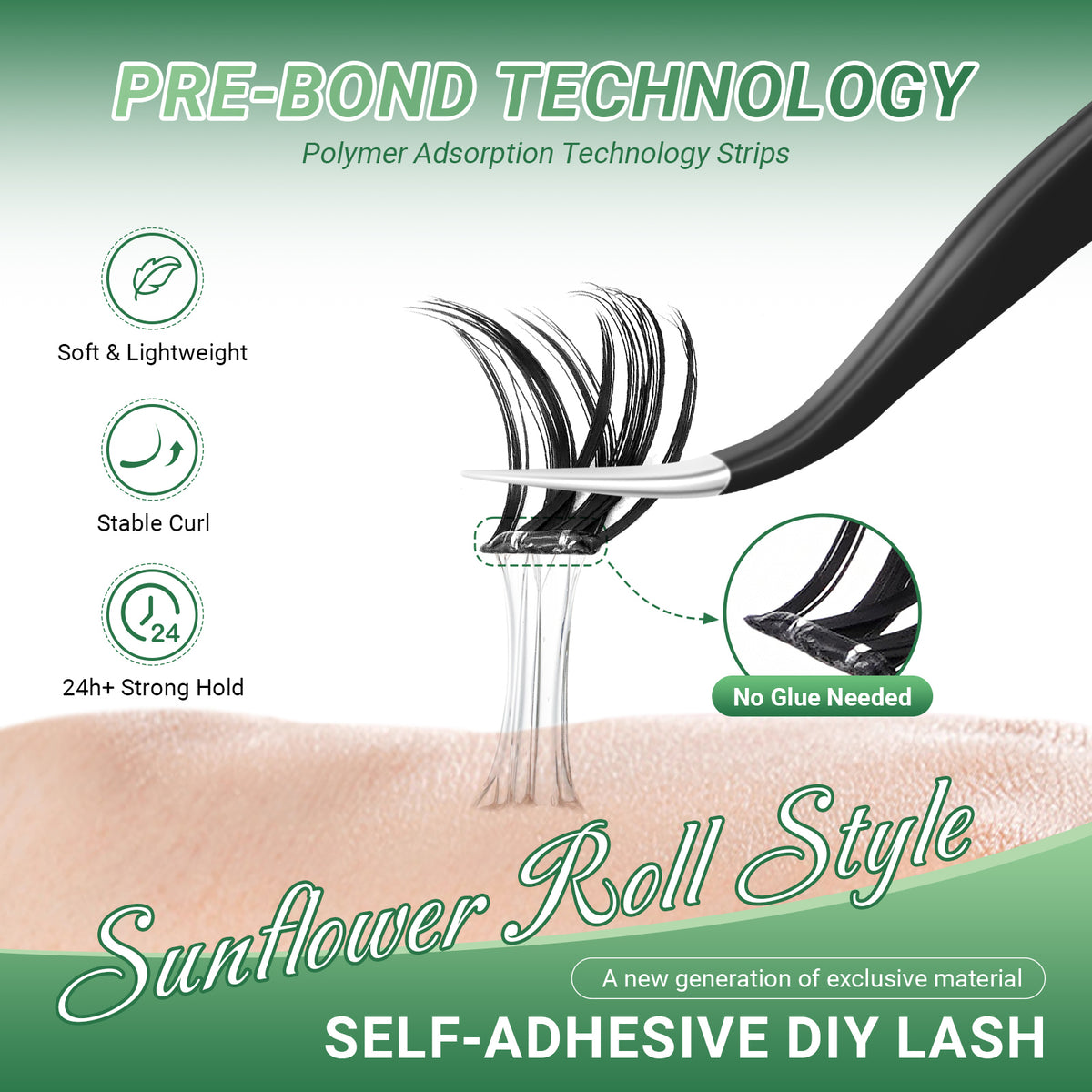 Gene NAGARAKU DIY Autoadezive Sunflower Roll