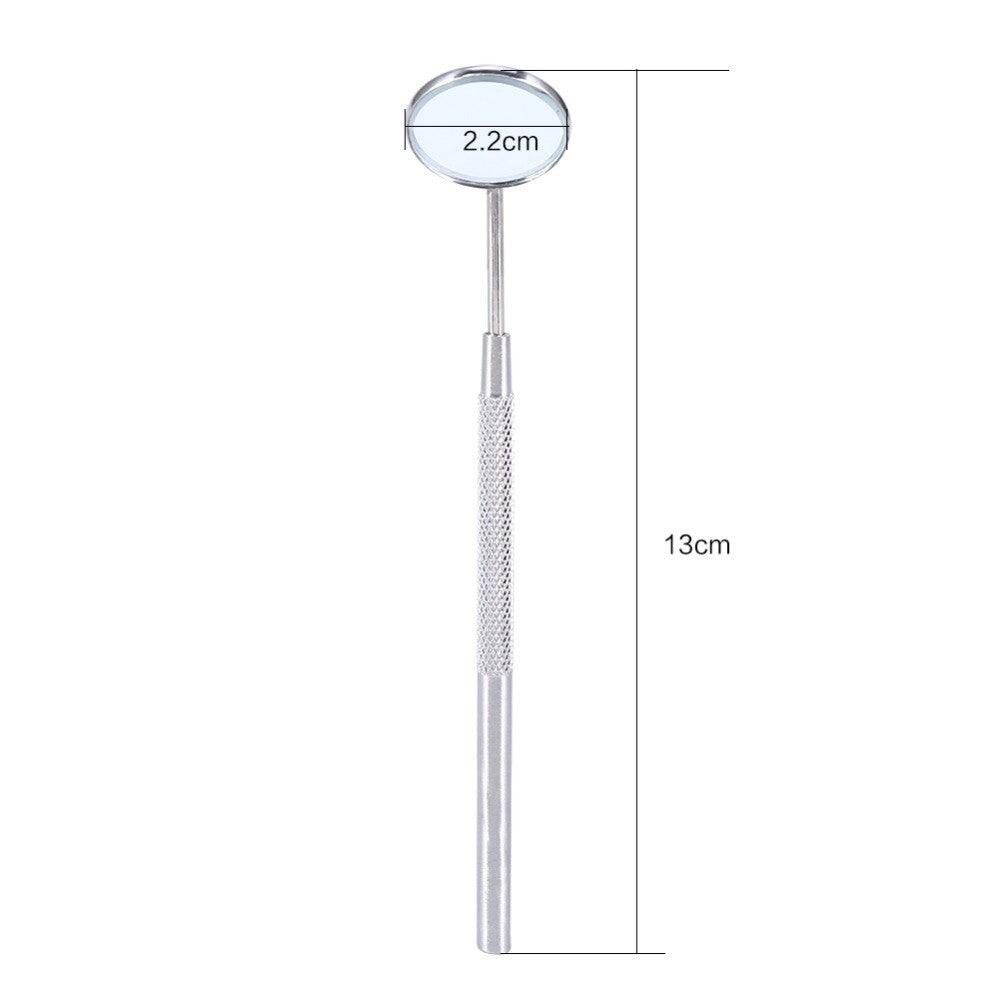 Oglinda extensii gene inox, rotunda