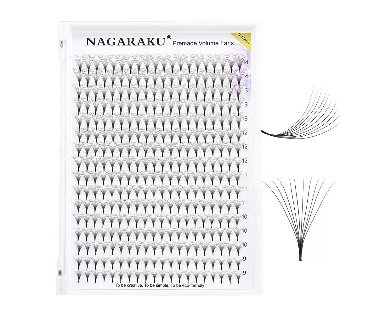 Extensii gene gata facute Nagaraku 10D, 16 linii 320 buchetele