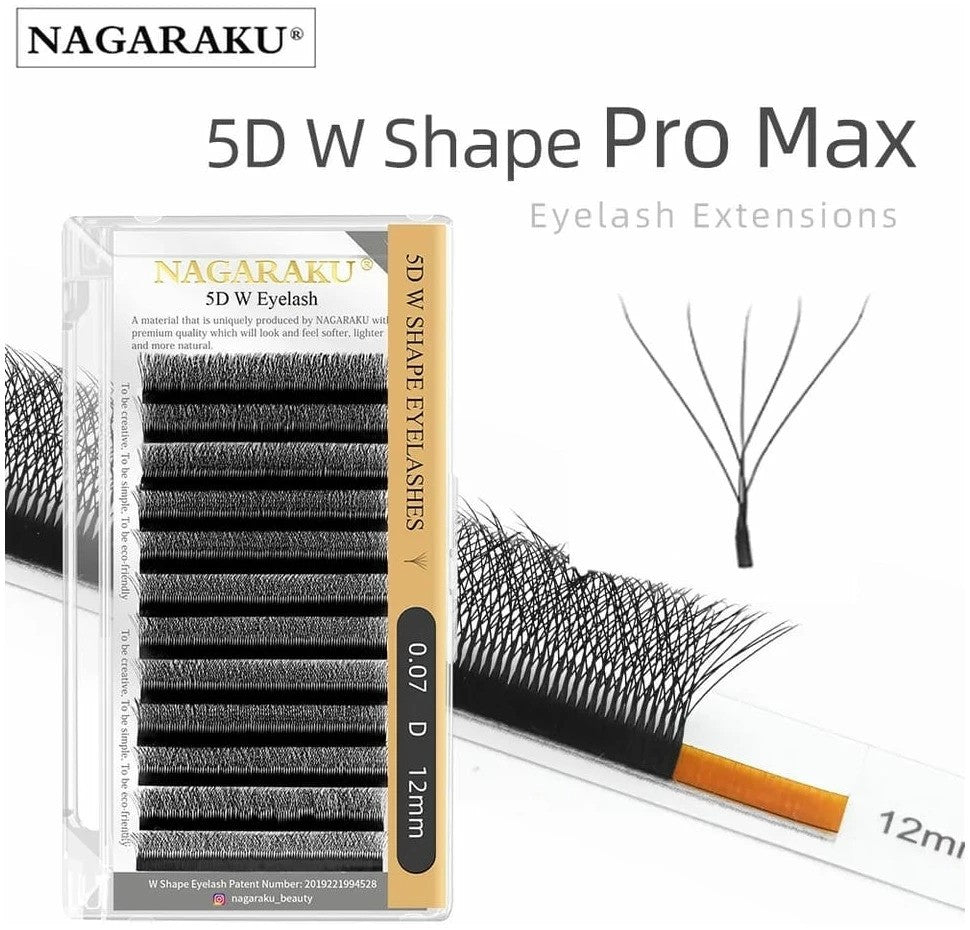 Extensii gene gata facute Nagaraku 5D W Pro, 12 linii