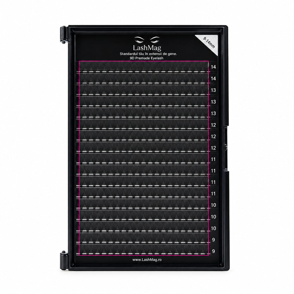 Buchetele gene gata facute LashMag 9D, 320 buchetele