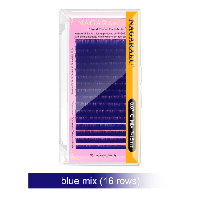 Mix extensii gene color Nagaraku, Albastru