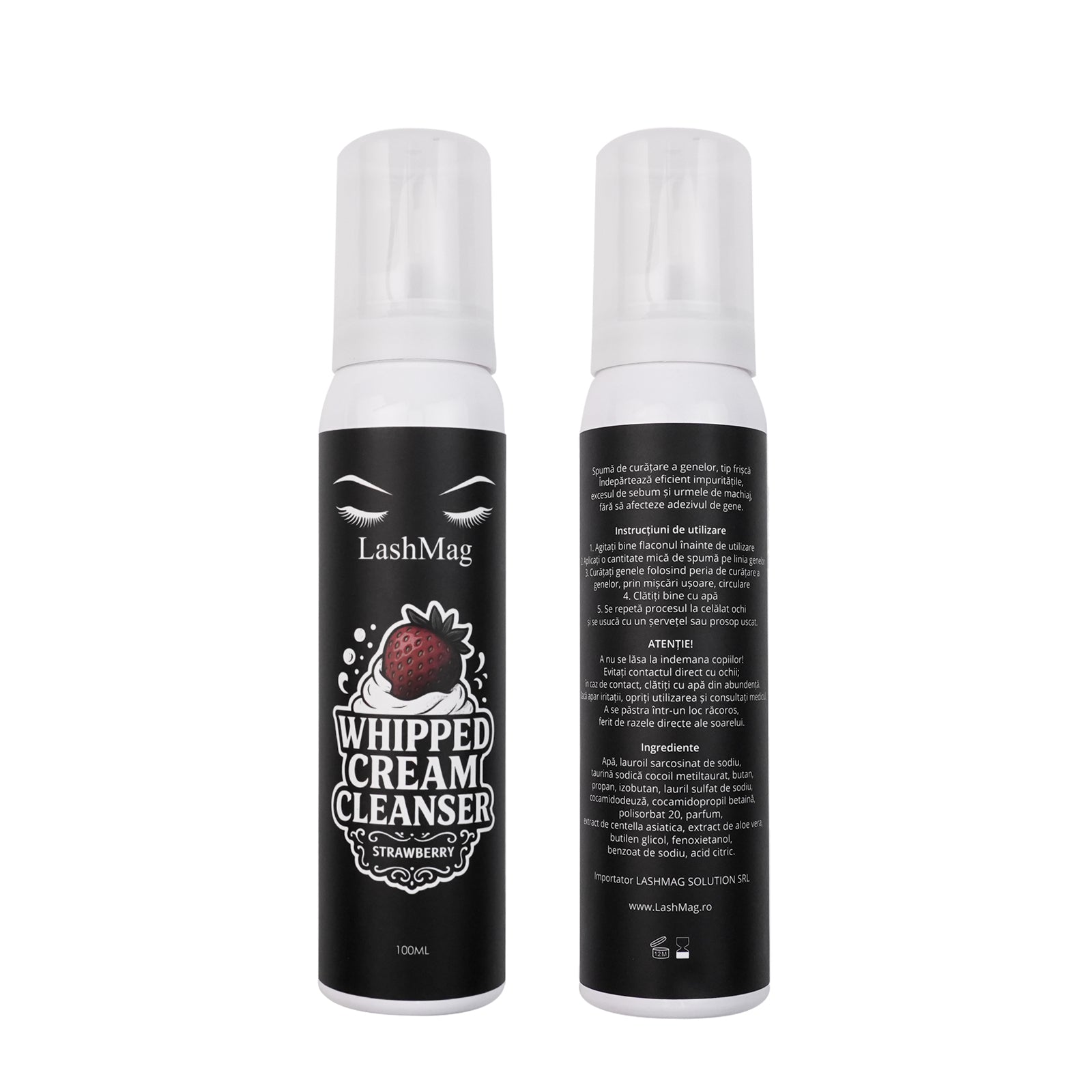 Spuma curatare gene tip Frisca LashMag 100ml